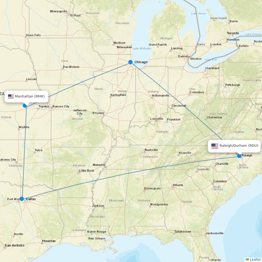 MKE-RDU
