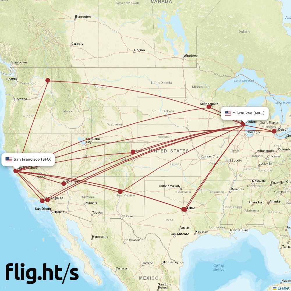 MKE-SFO