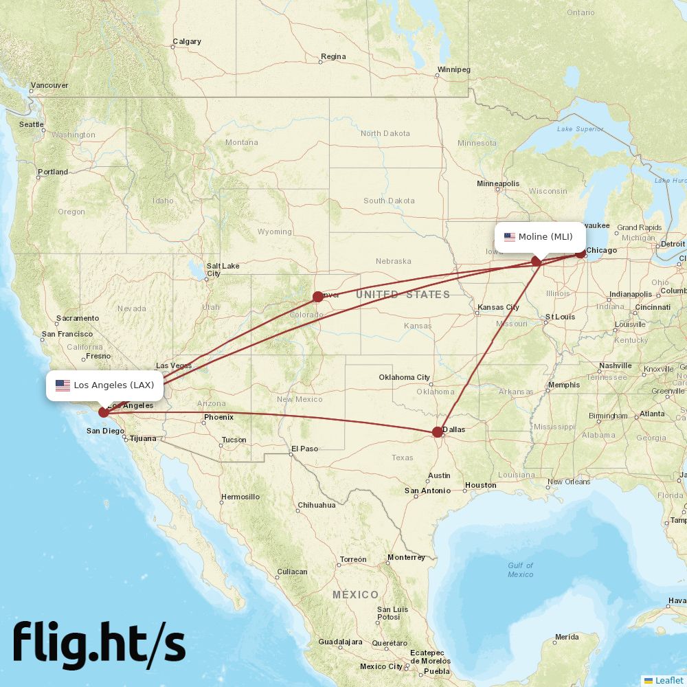 MLI-LAX
