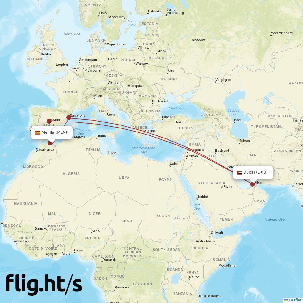 MLN-DXB