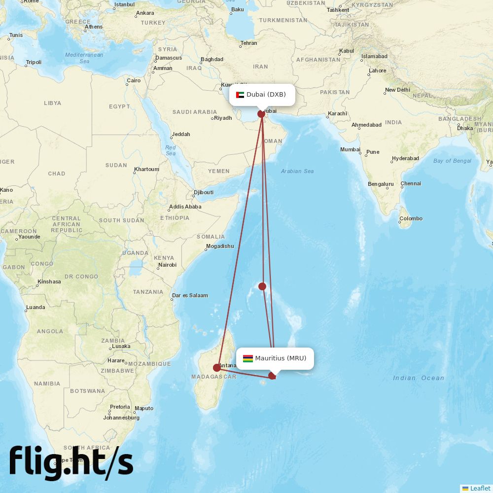 MRU-DXB