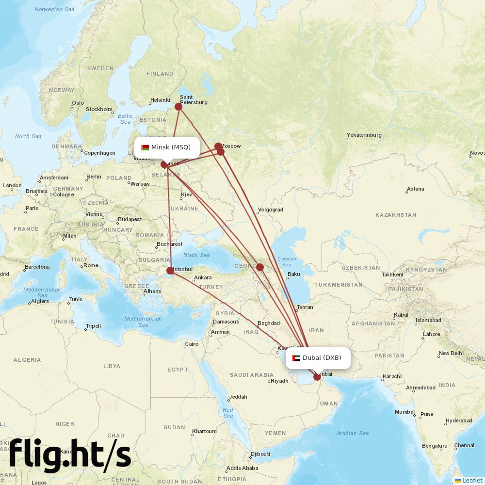 MSQ-DXB