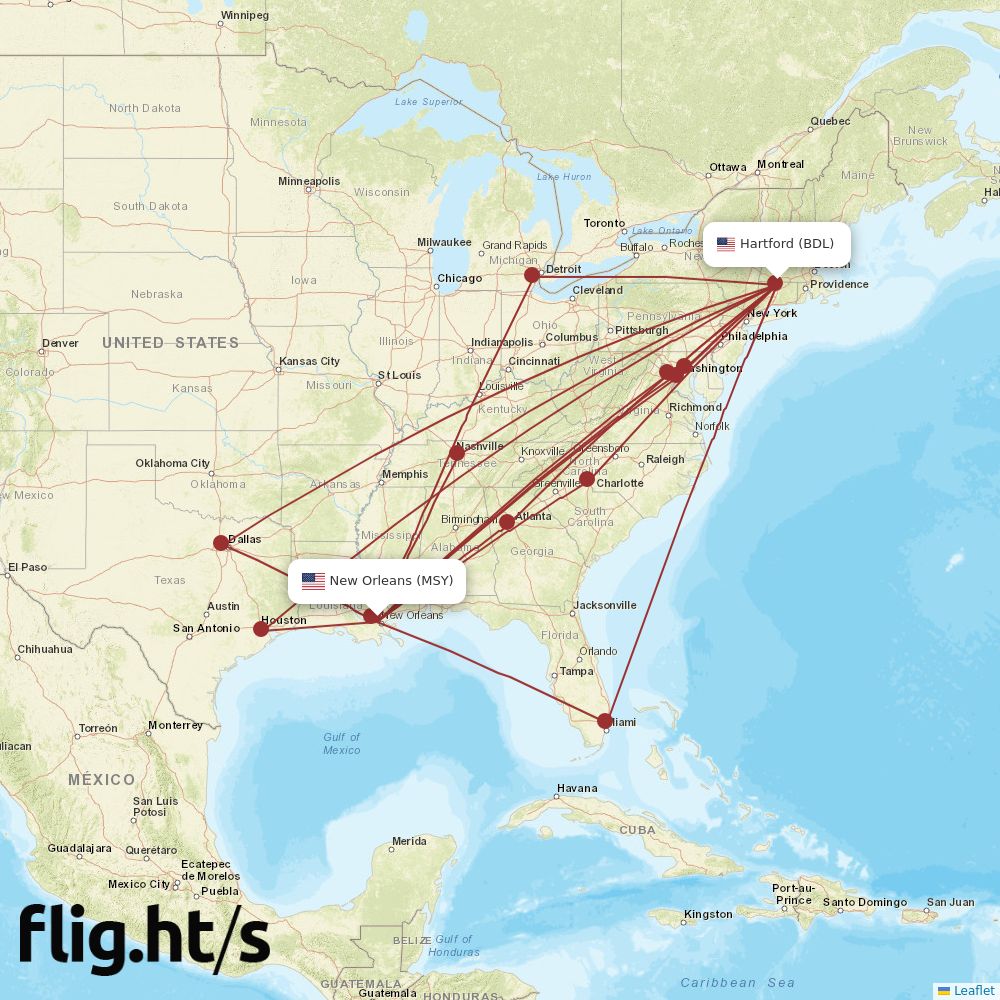 MSY-BDL