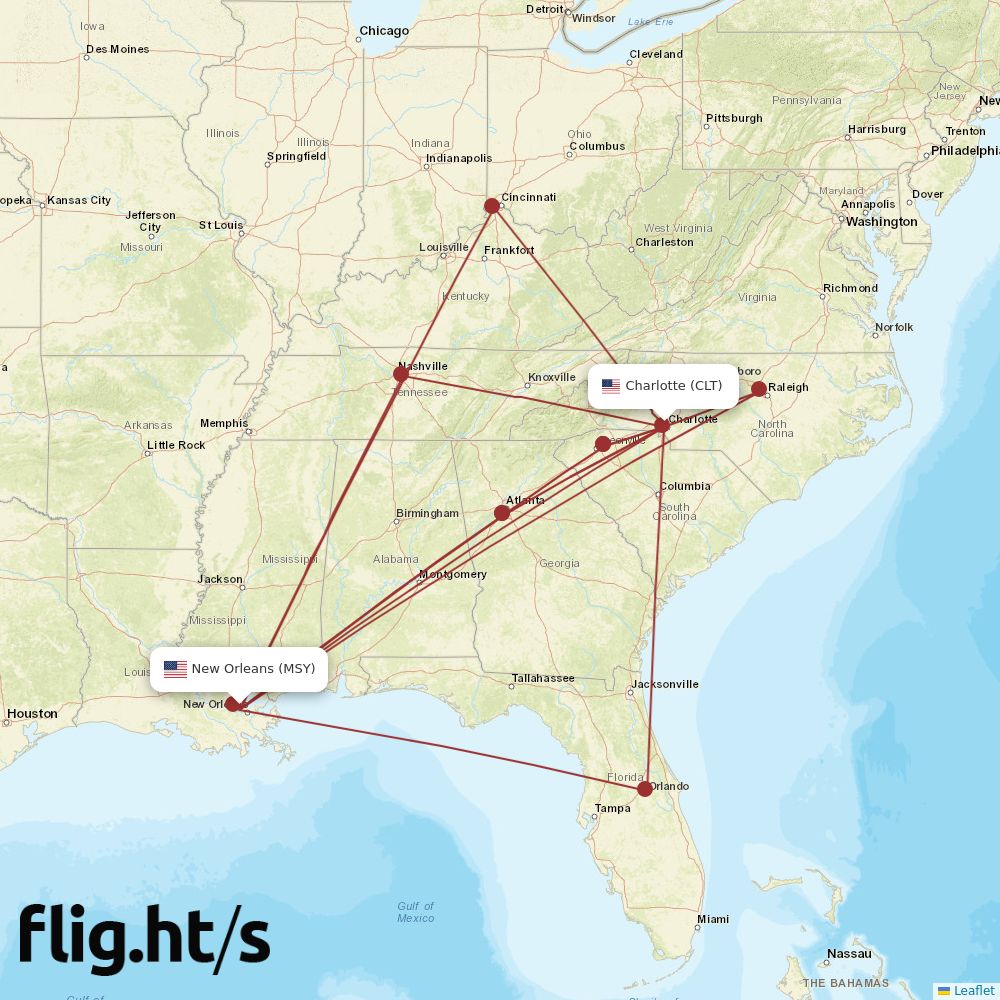 MSY-CLT