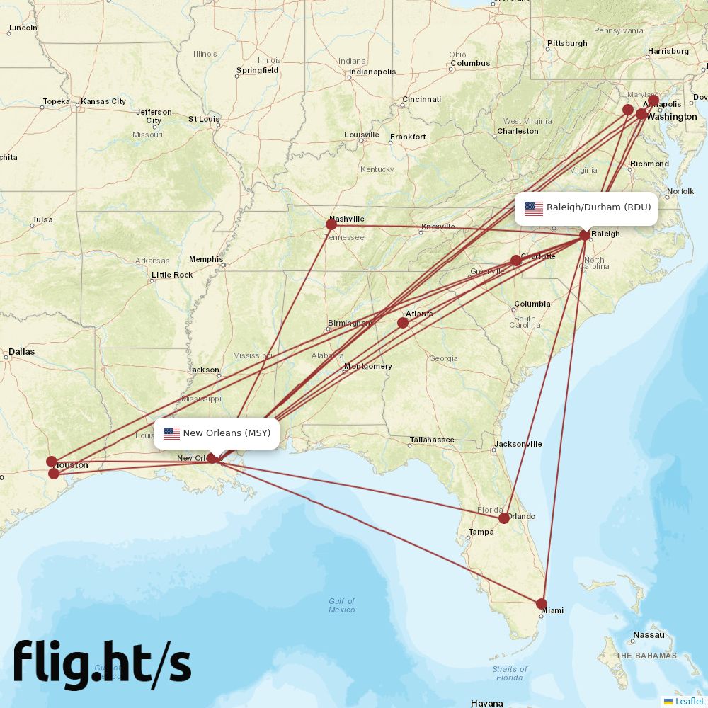MSY-RDU