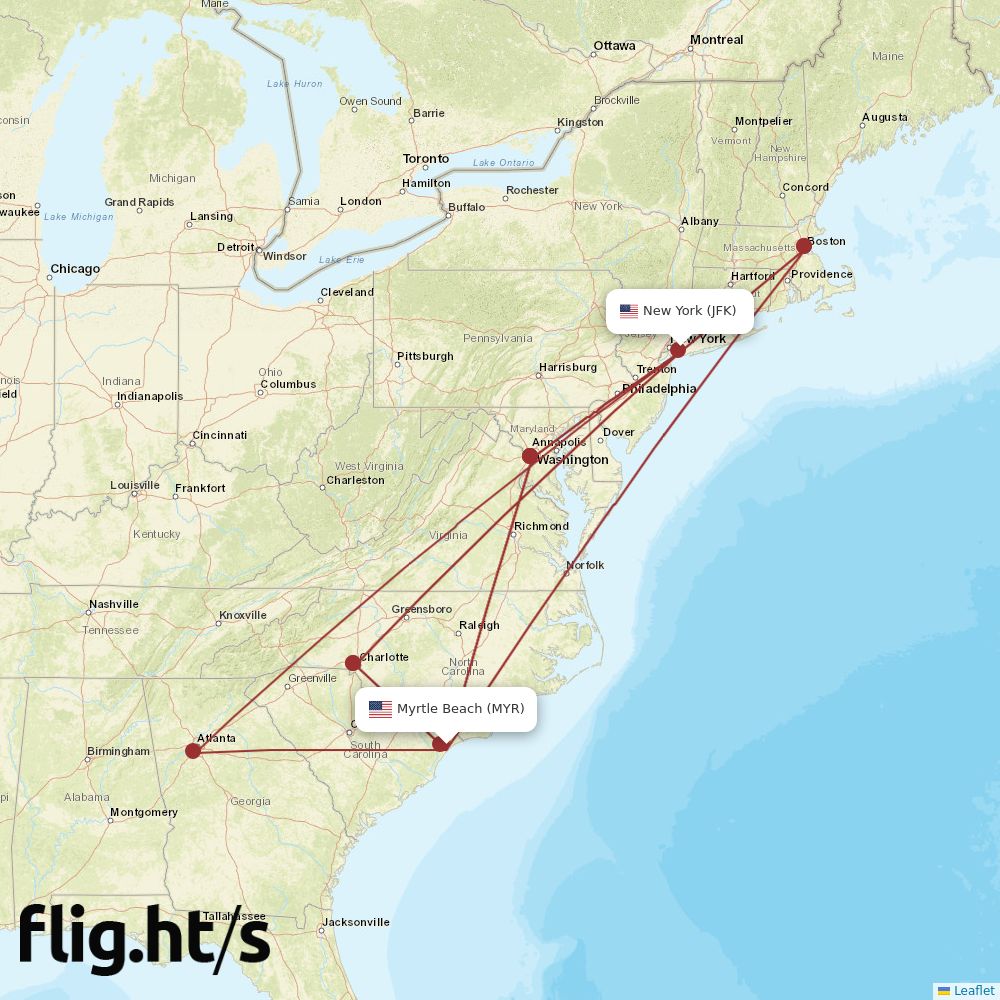 MYR-JFK