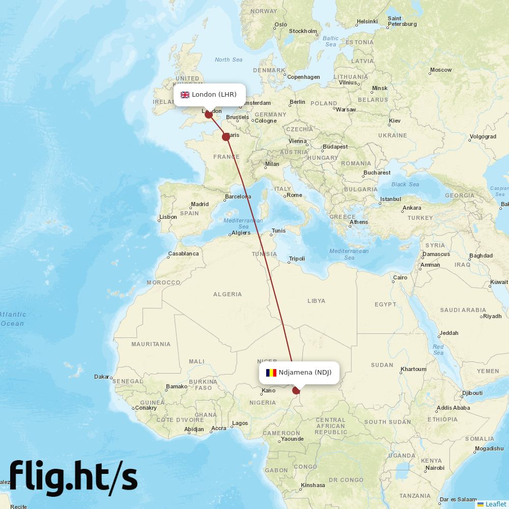 NDJ-LHR