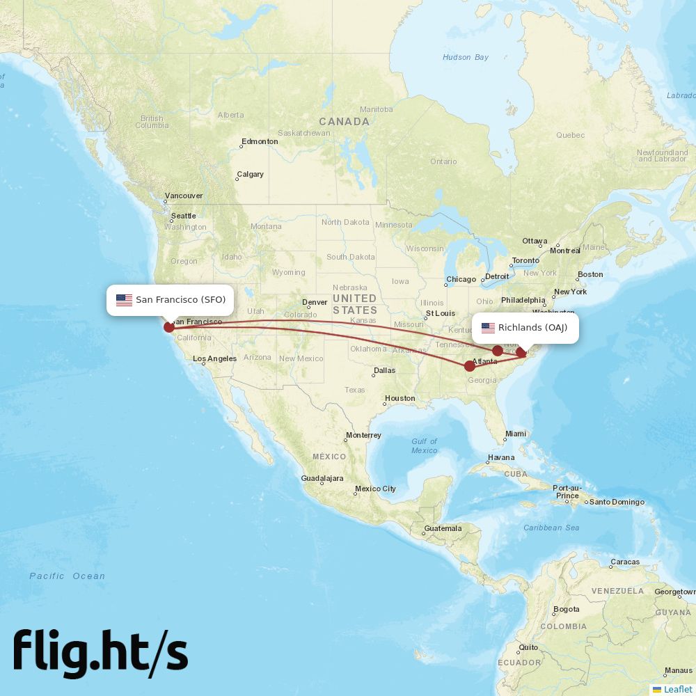 OAJ-SFO