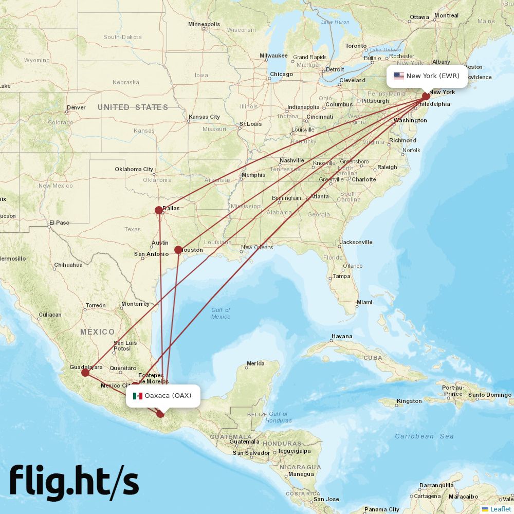 OAX-EWR