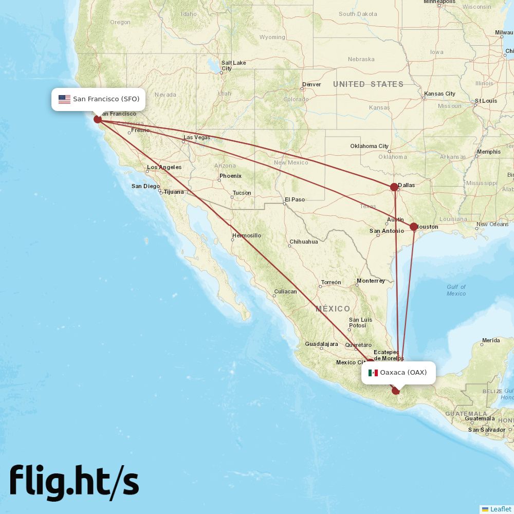 OAX-SFO