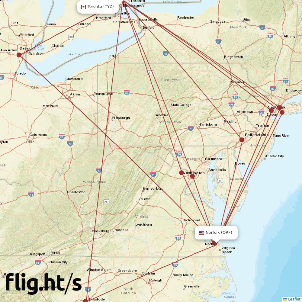 ORF-YYZ