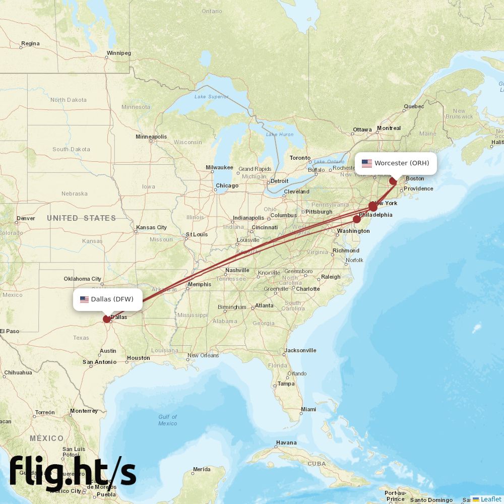 ORH-DFW