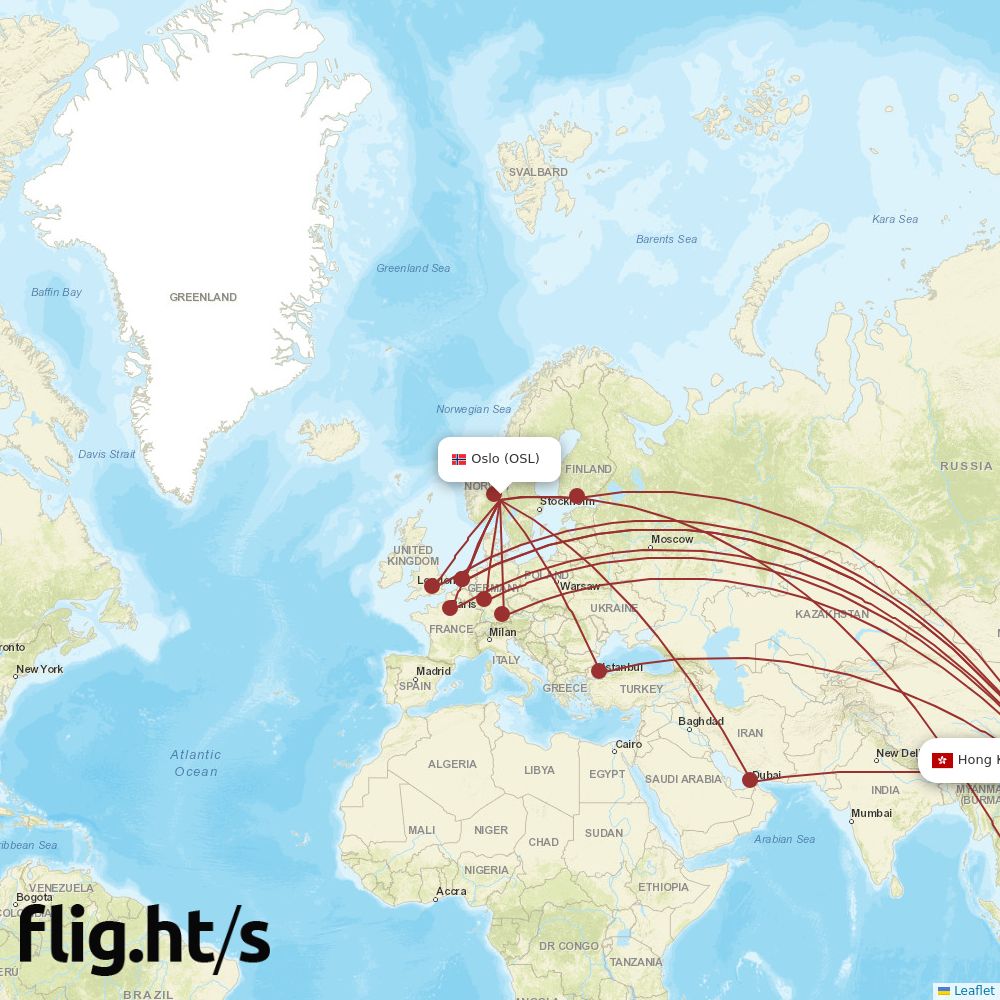 OSL-HKG