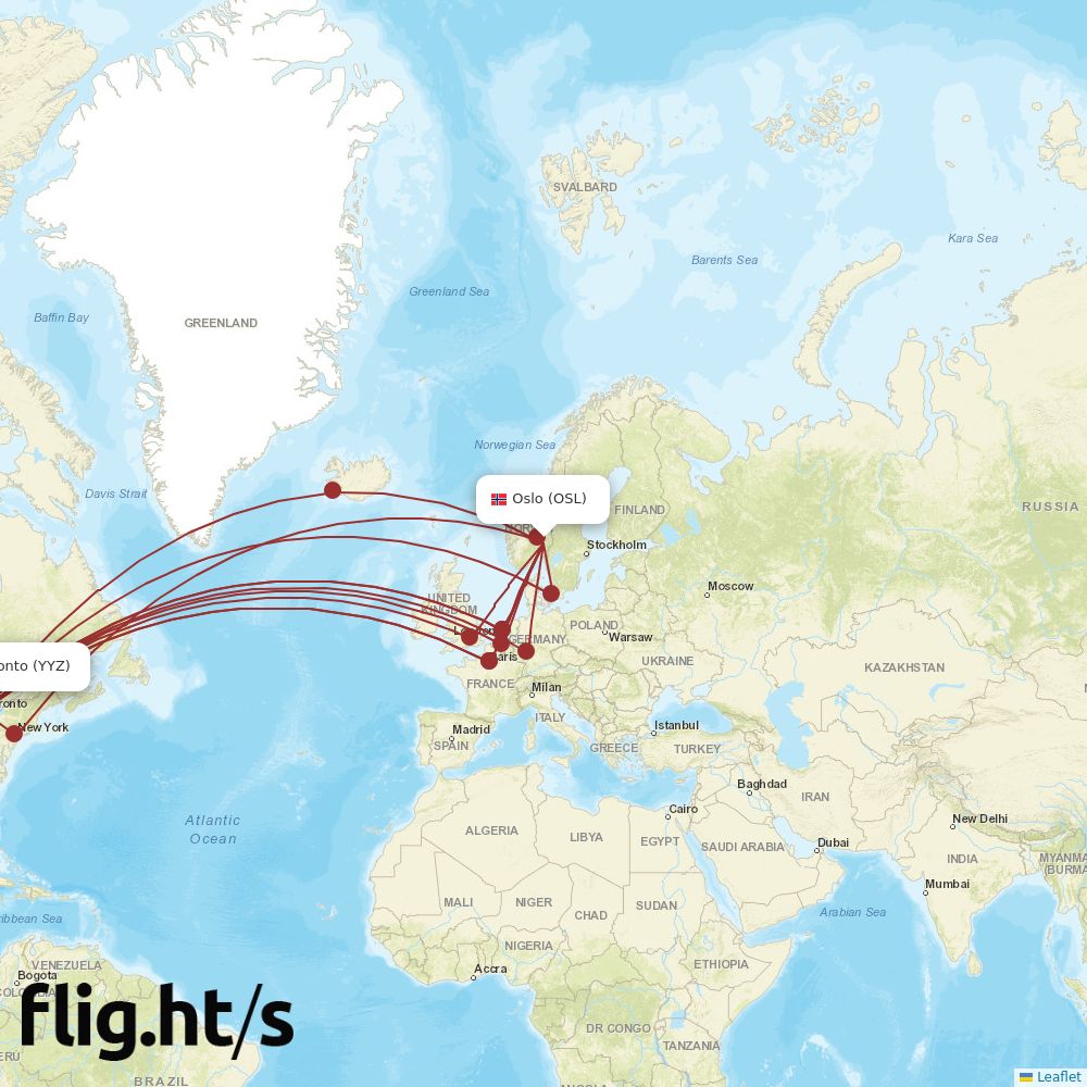 OSL-YYZ