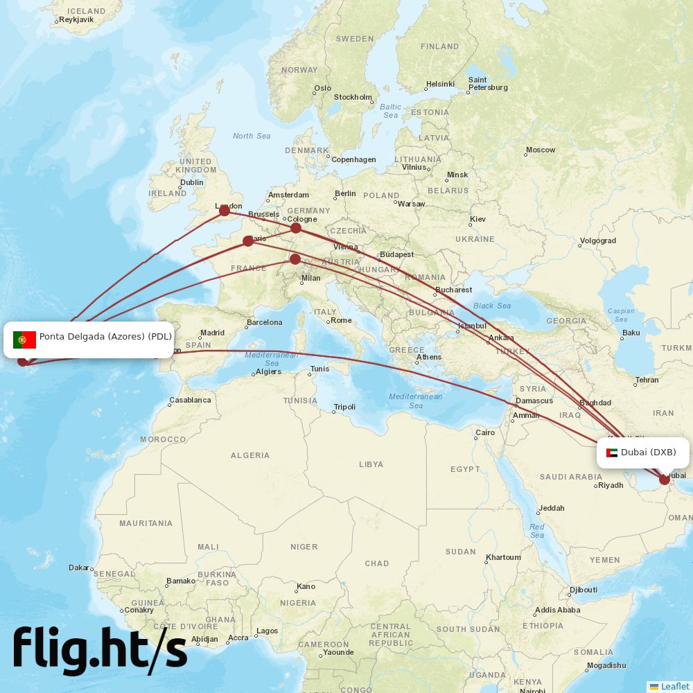 PDL-DXB
