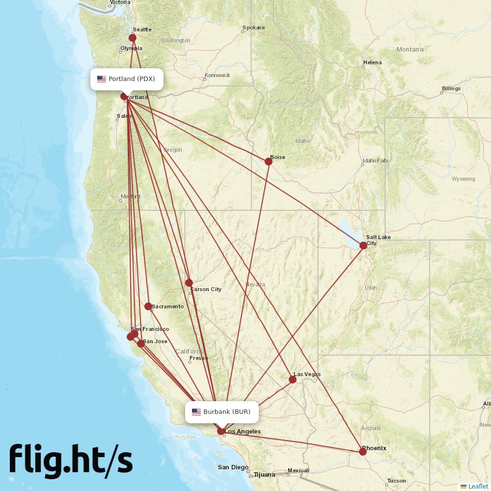 PDX-BUR