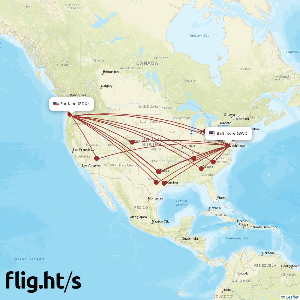 PDX-BWI