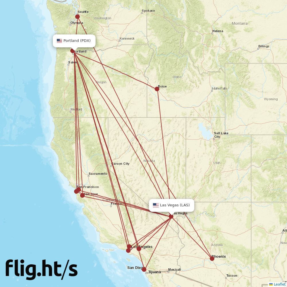 PDX-LAS