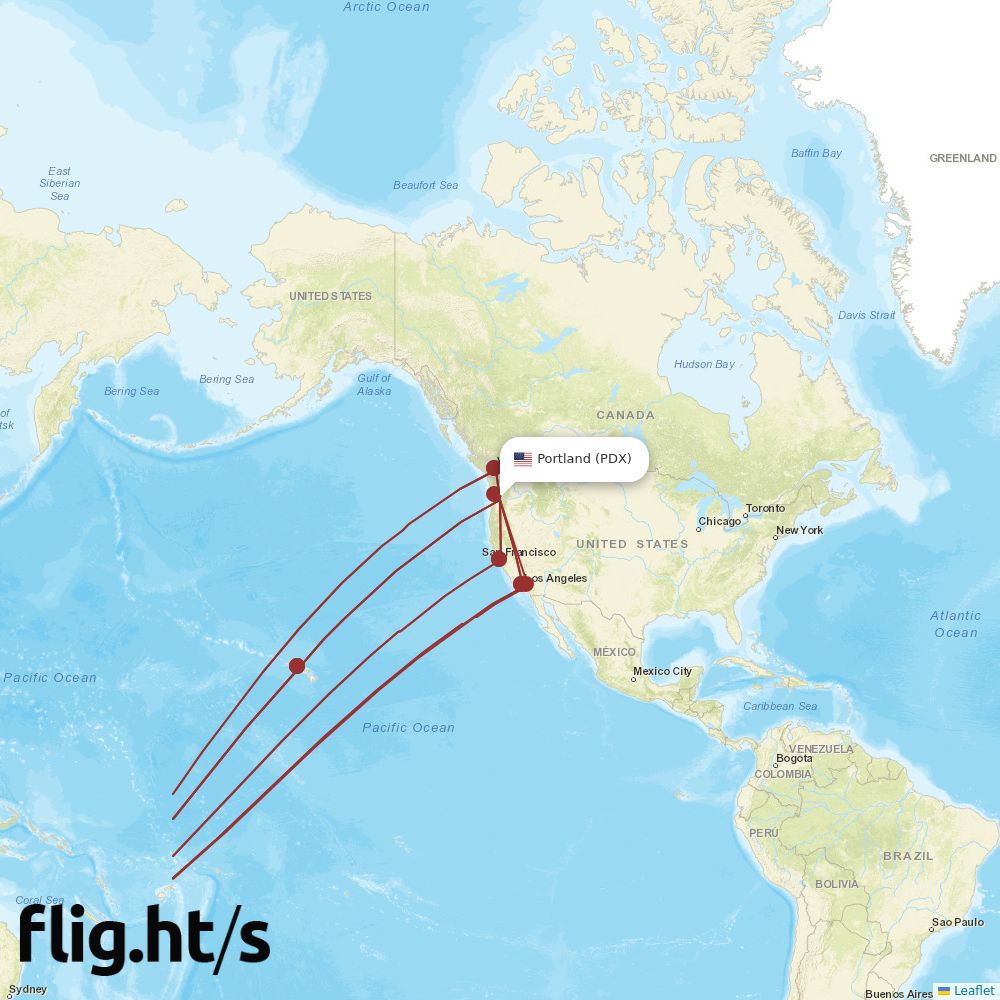 PDX-SYD