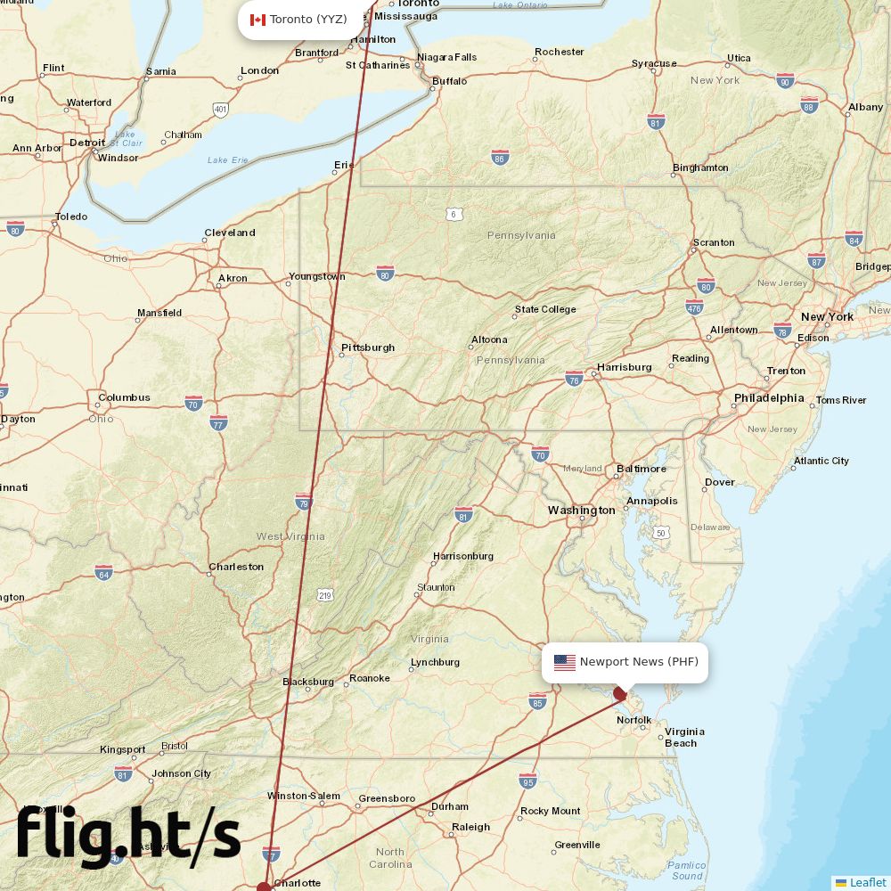 PHF-YYZ