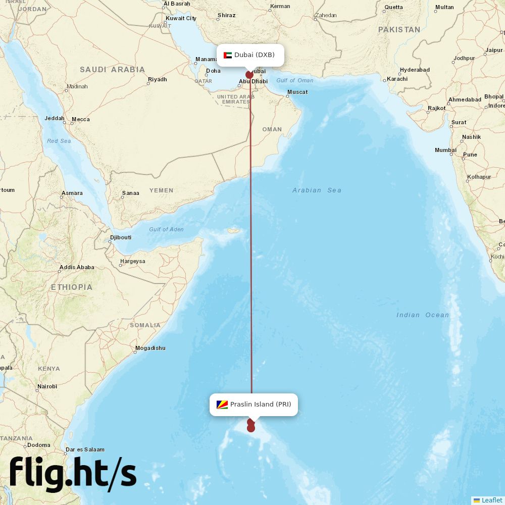 PRI-DXB