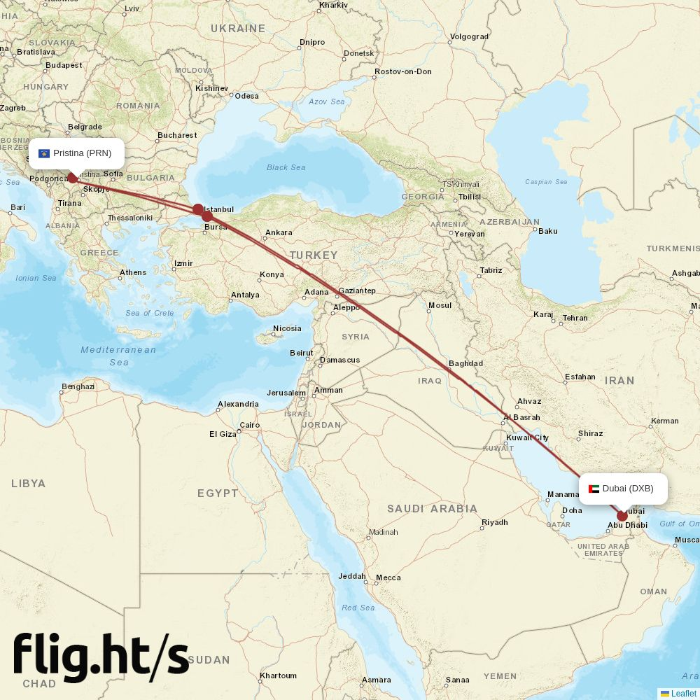 PRN-DXB