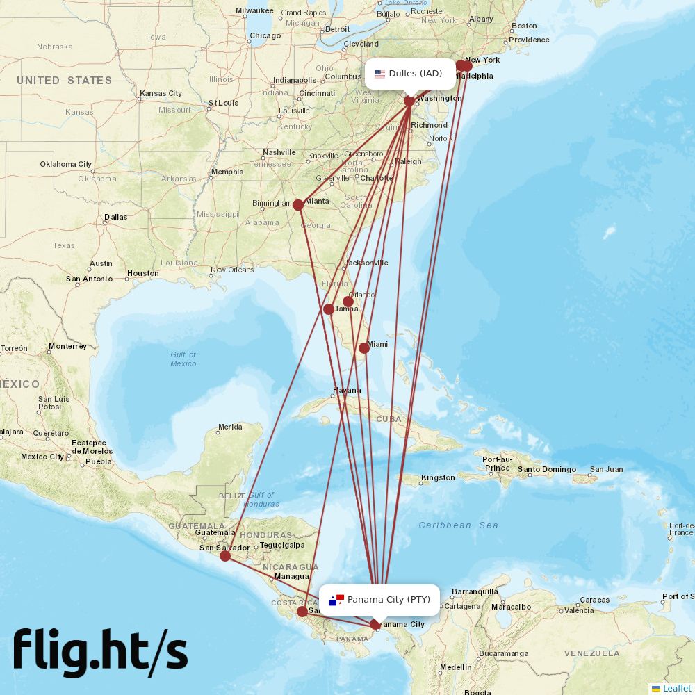 PTY-IAD