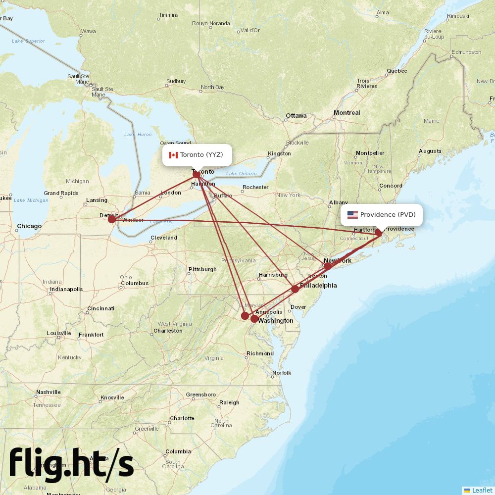 PVD-YYZ