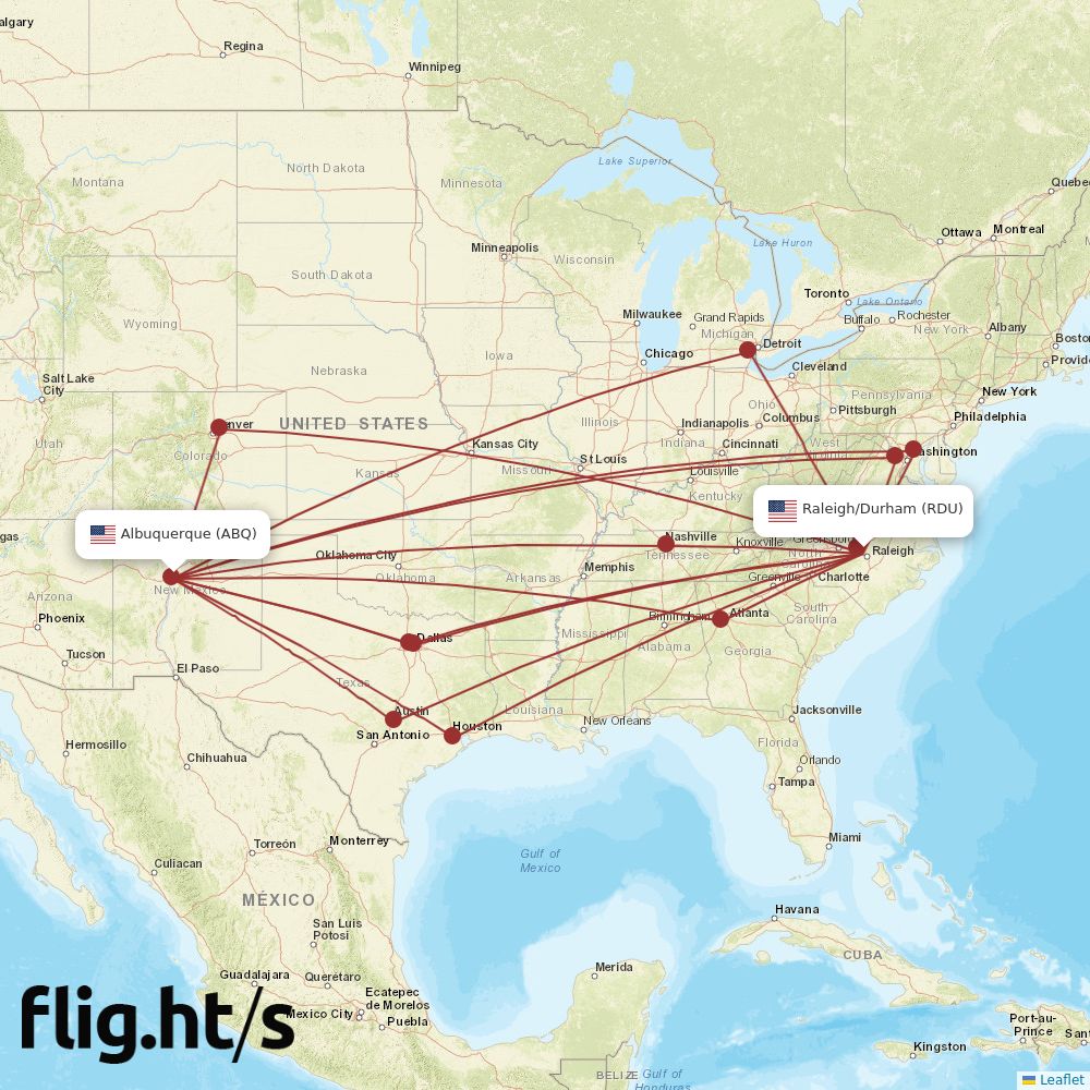 RDU-ABQ