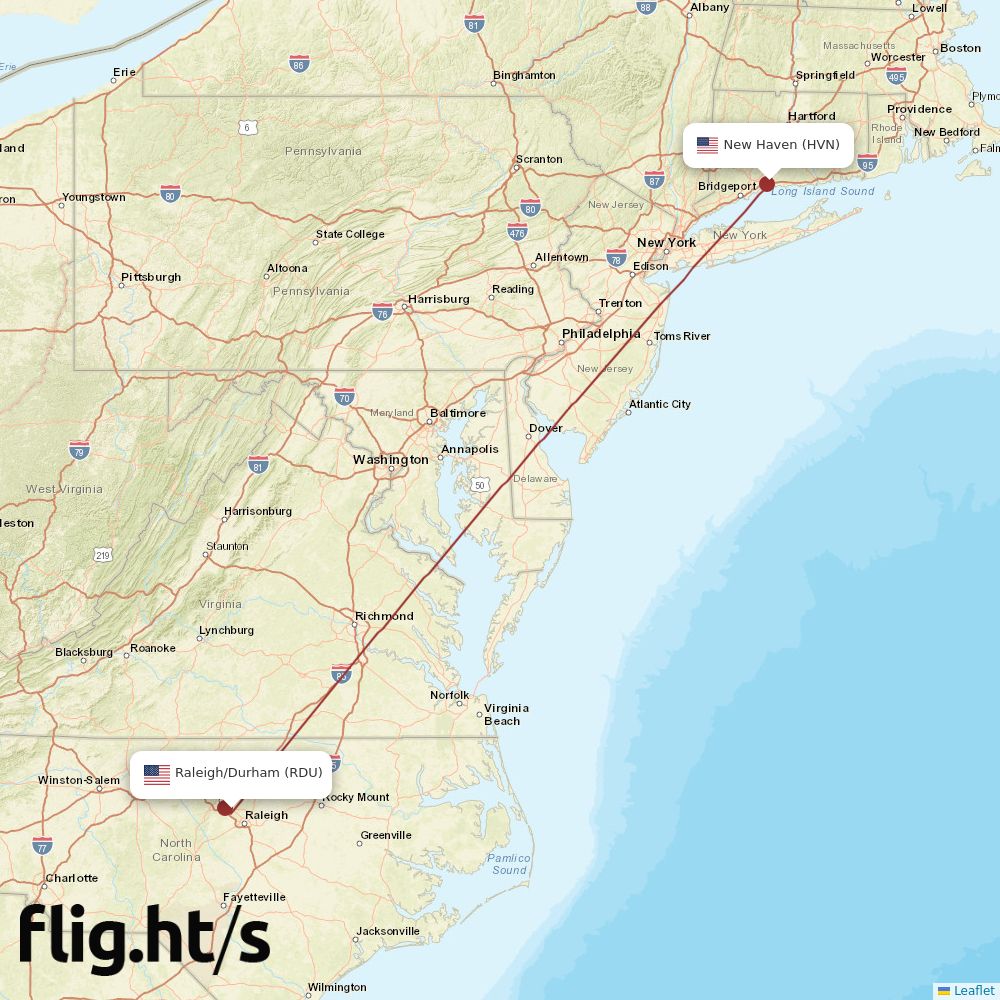 RDU-HVN