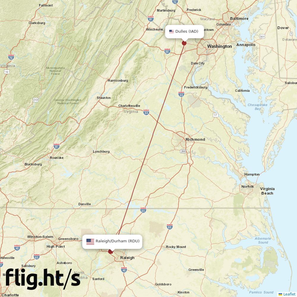 RDU-IAD