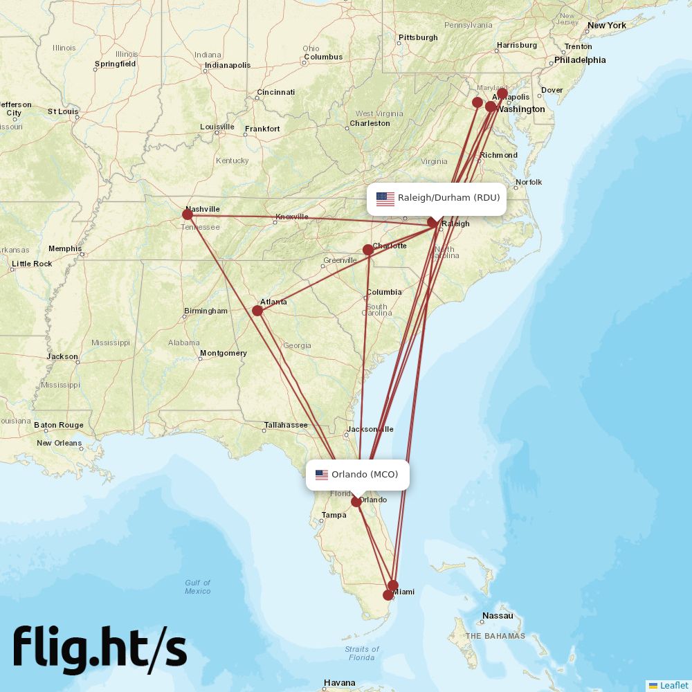 RDU-MCO