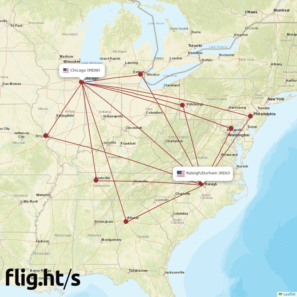 RDU-MDW