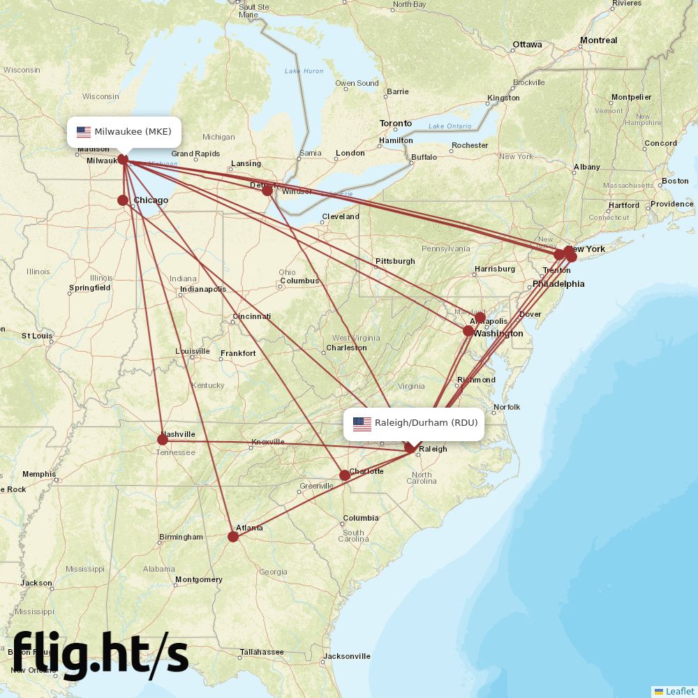 RDU-MKE