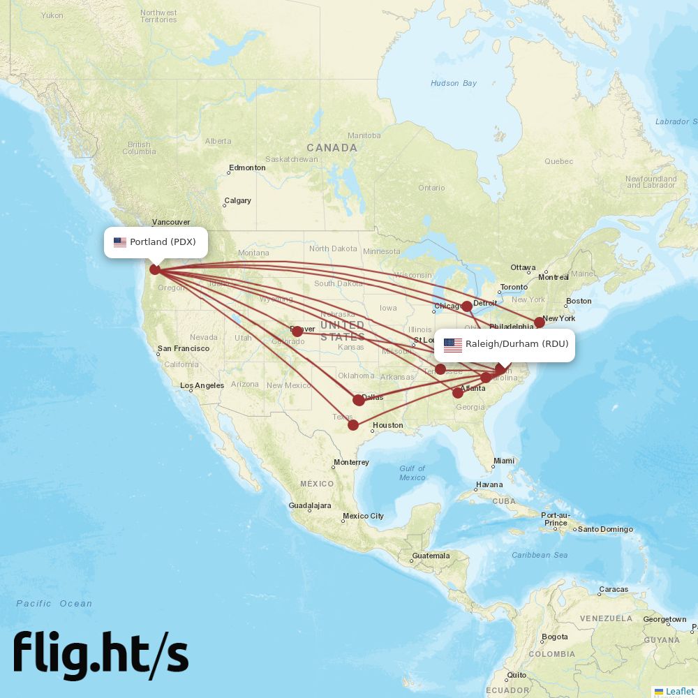RDU-PDX