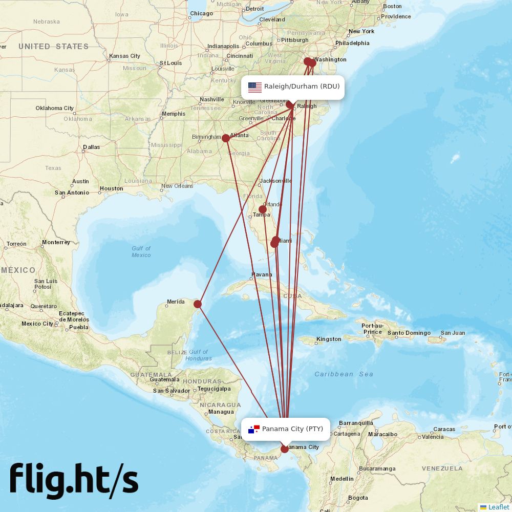 RDU-PTY
