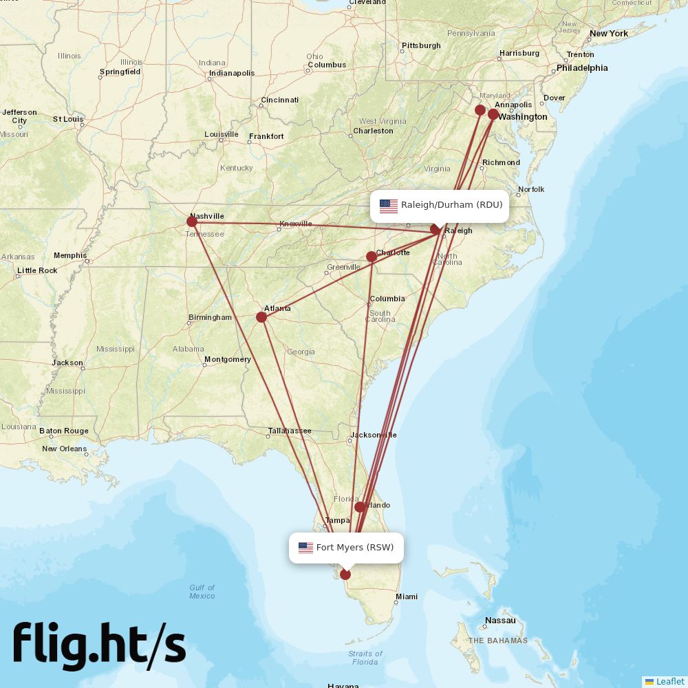 RDU-RSW