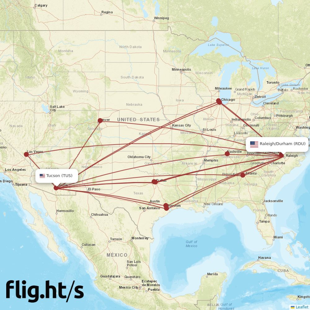 RDU-TUS