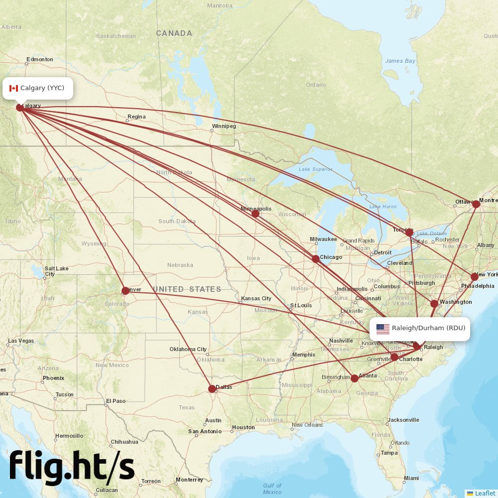RDU-YYC