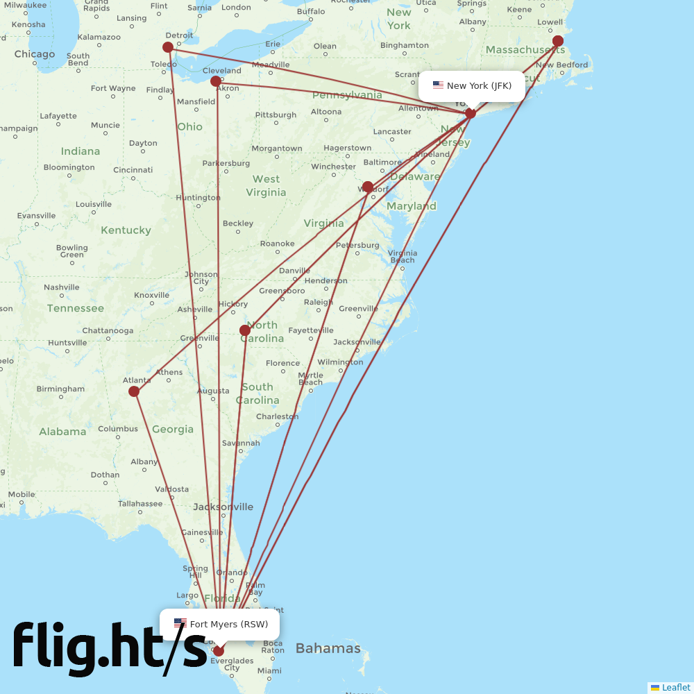 RSW-JFK