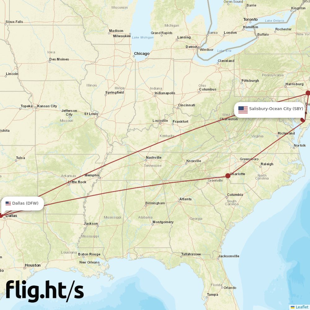 SBY-DFW