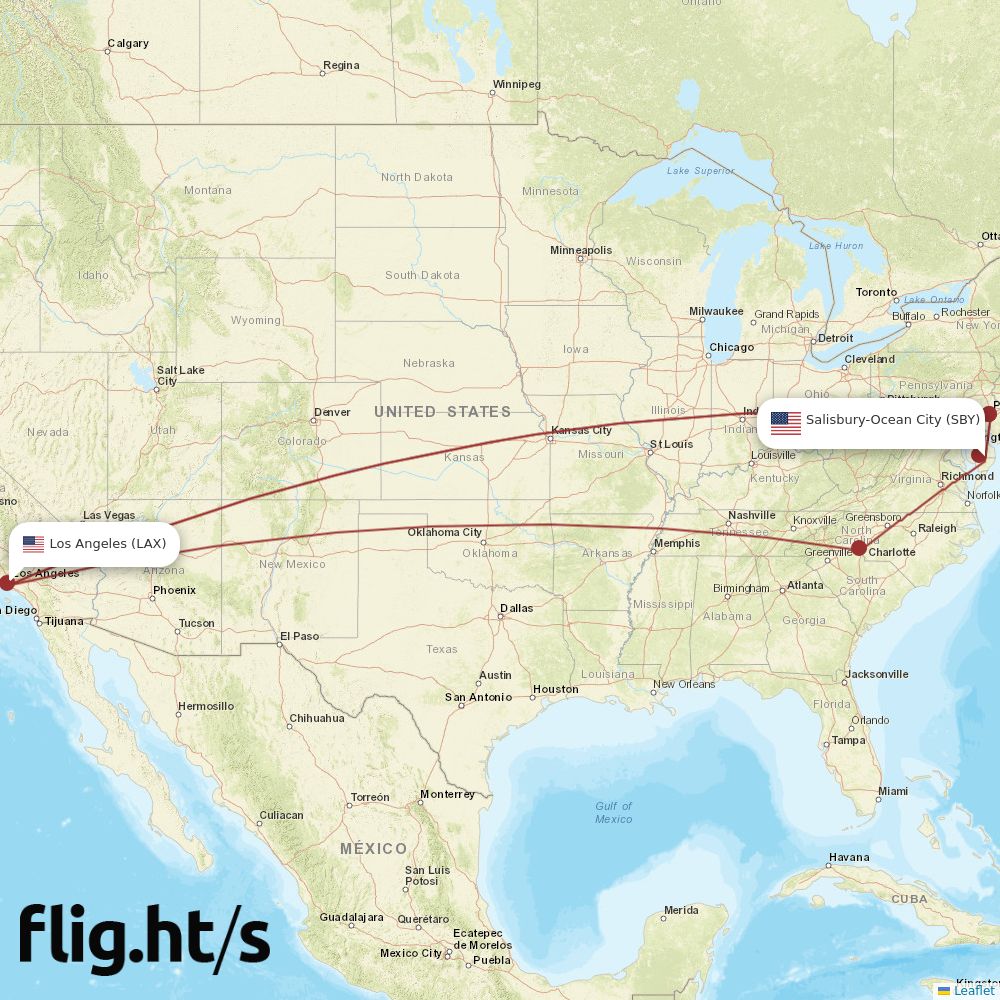 SBY-LAX