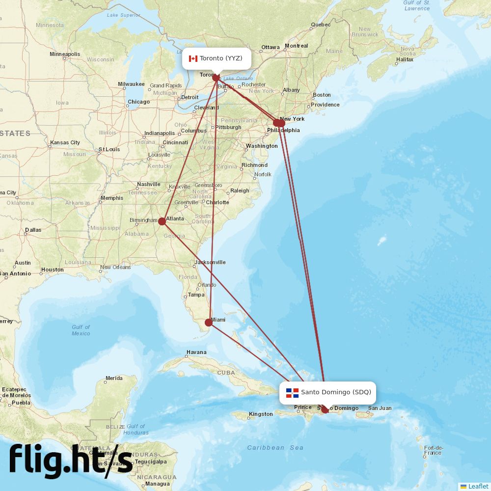 SDQ-YYZ