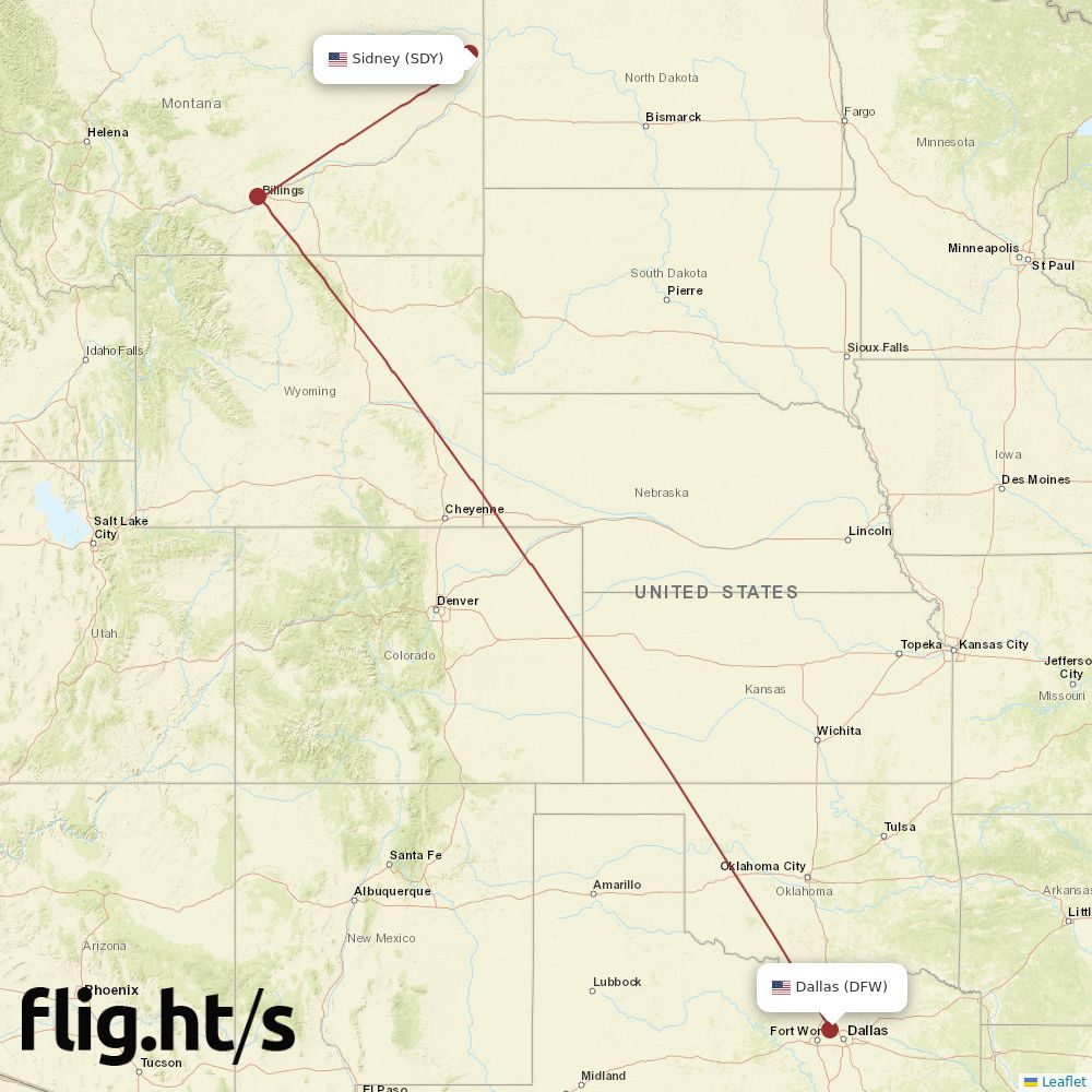 SDY-DFW