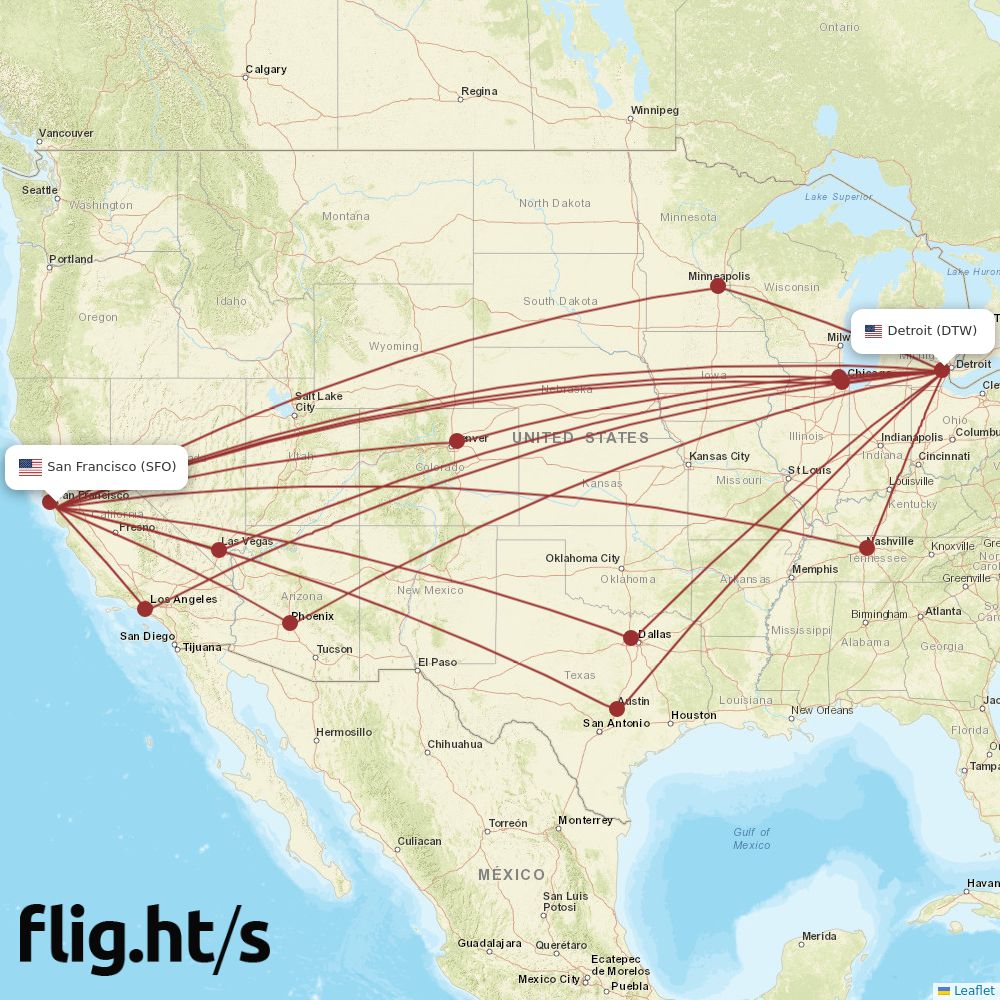 SFO-DTW