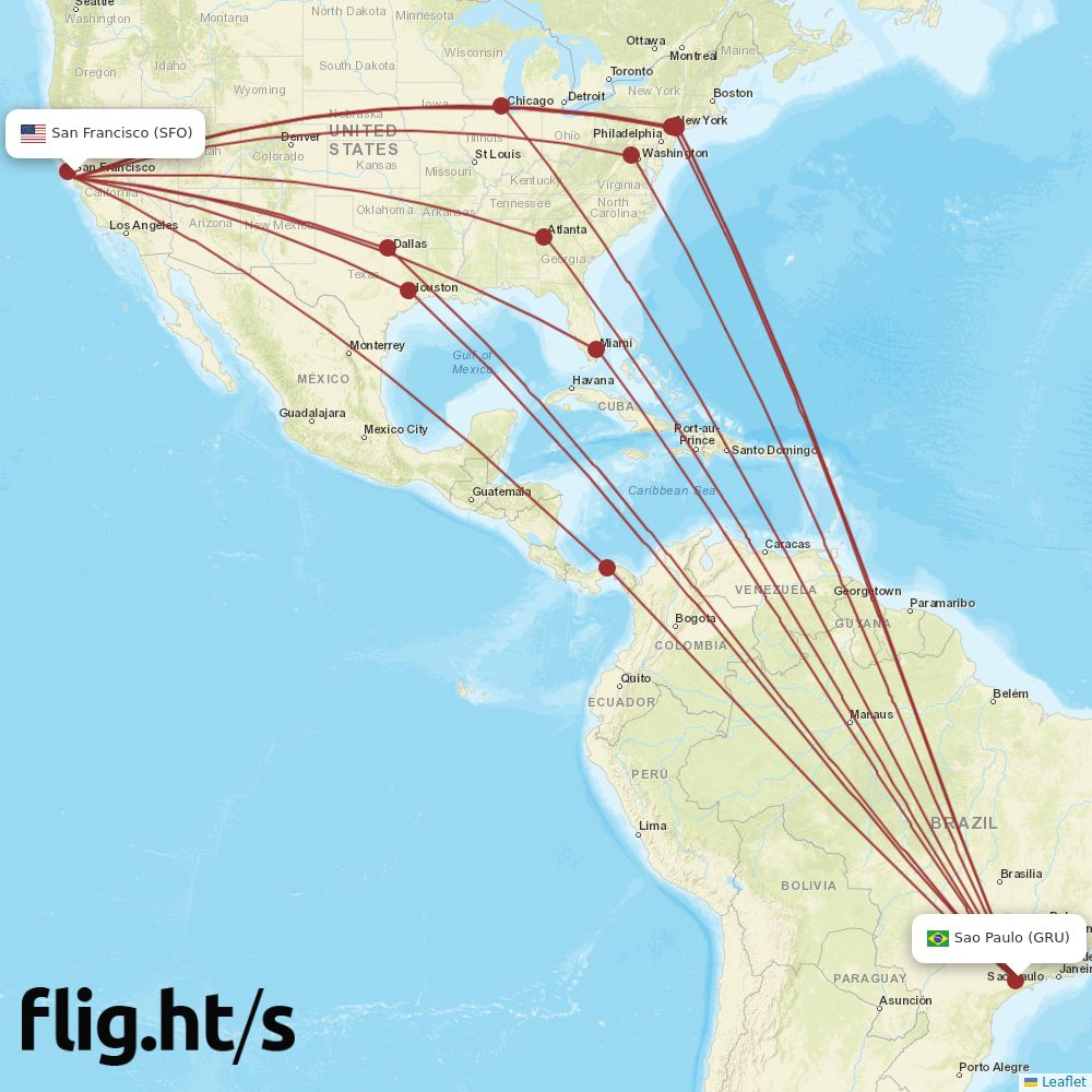SFO-GRU