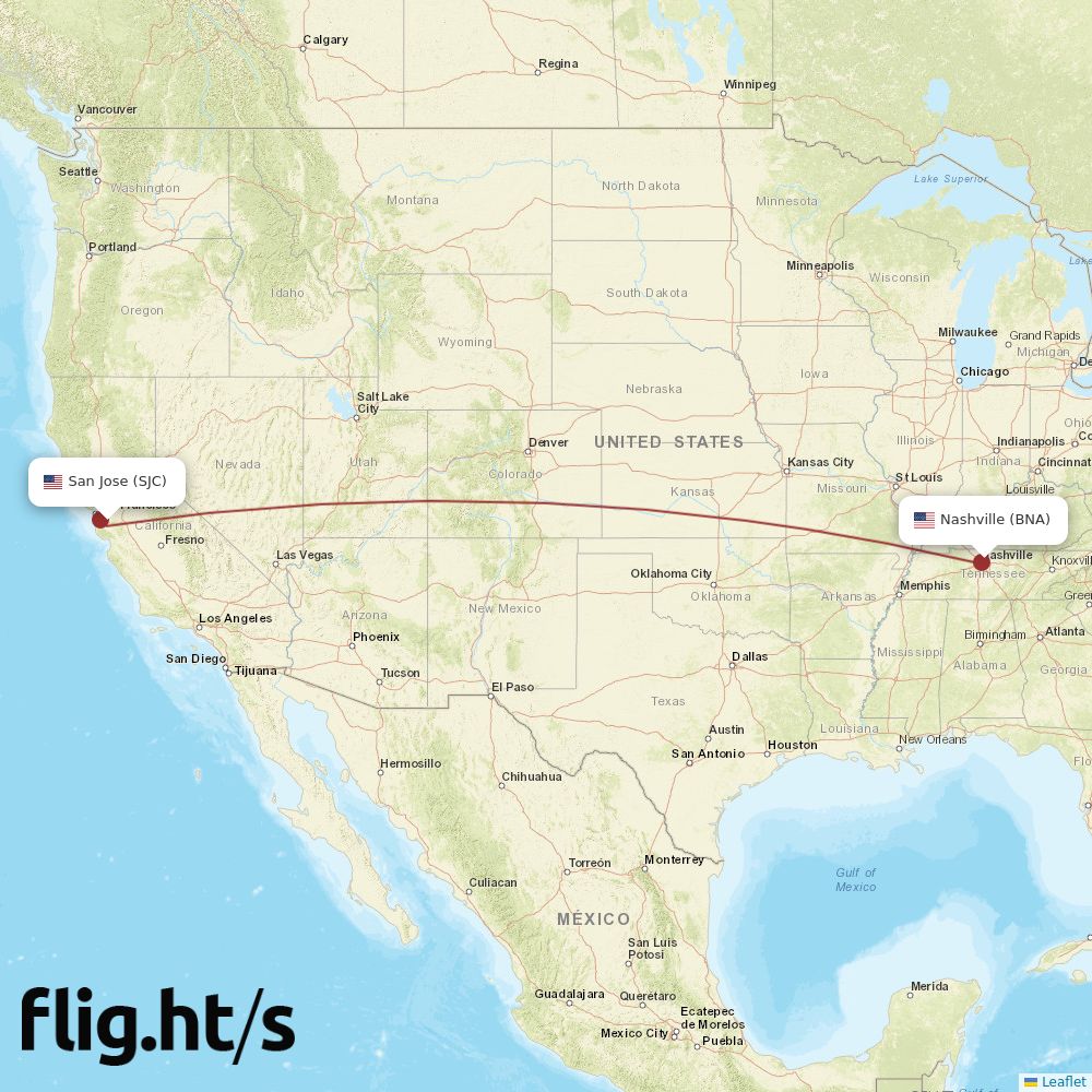 SJC-BNA