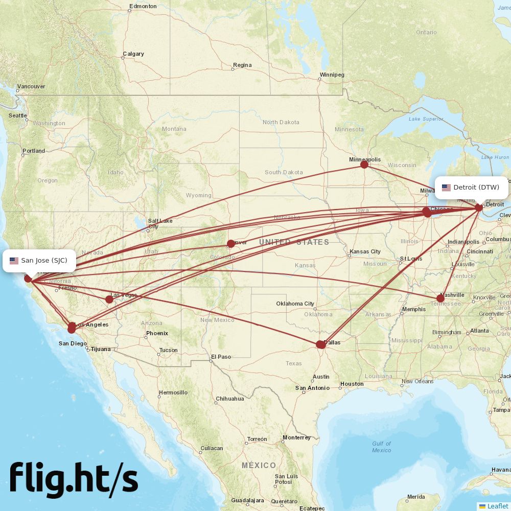 SJC-DTW