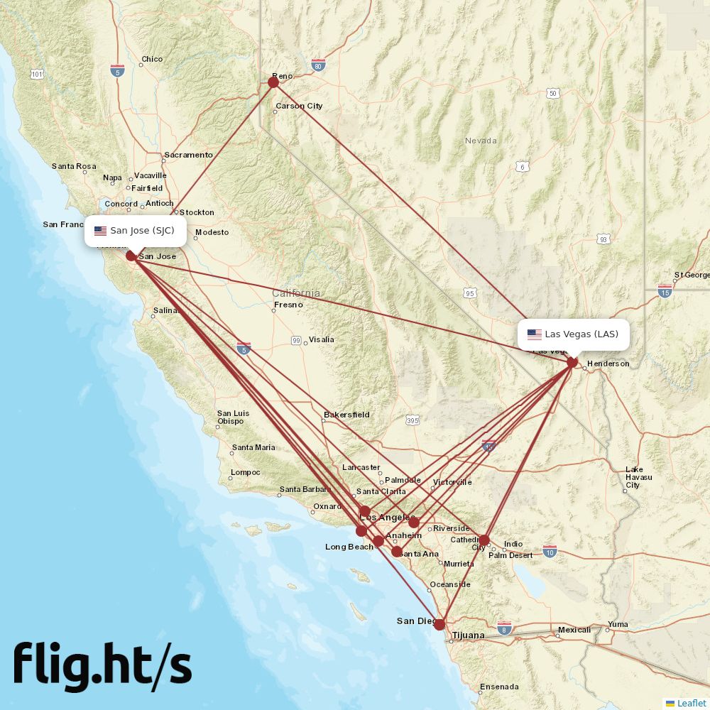 SJC-LAS
