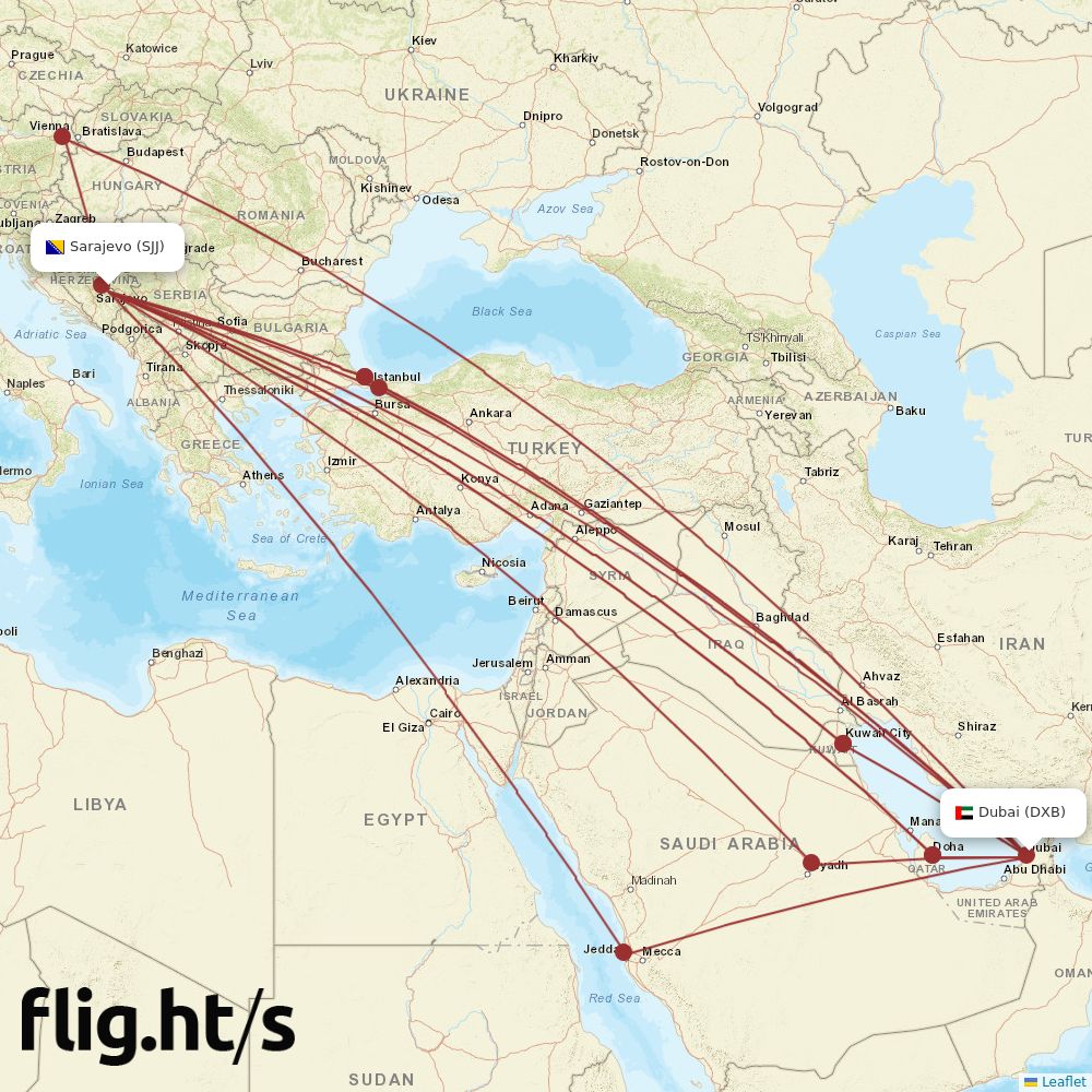 SJJ-DXB